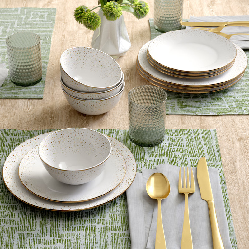 Portmeirion Sara Miller London Celestial 12 Piece Bone China Dinnerware